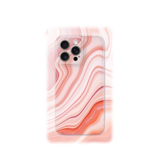 Coque de protection pour smartphone Rose bonbon - Collection Pierre raffinée