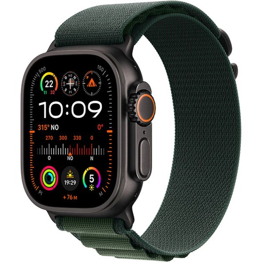 Apple watch Ultra 2 49mm boitier titane noir GPS + Cellular - Neuf