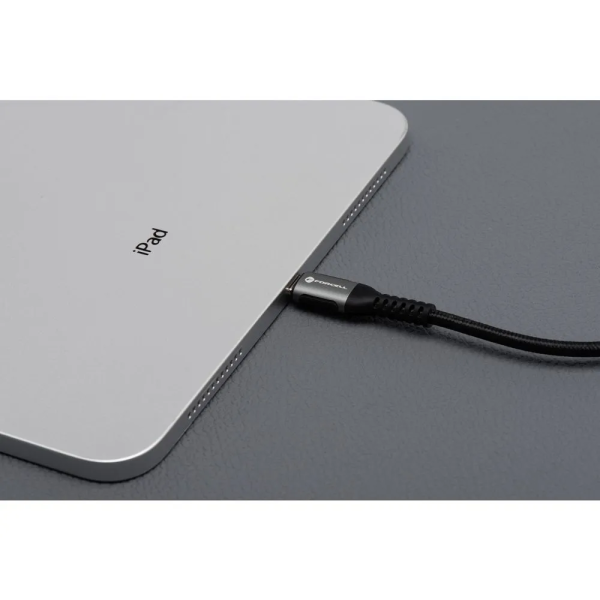 FORCELL F-ENERGY Câble nylon tressé USB-C vers Lightning 3A 27W 3m