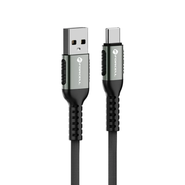 FORCELL F-ENERGY cable USB A to Type C QC3.0 3A 66W 2m