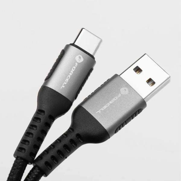 FORCELL F-ENERGY cable USB A to Type C QC3.0 3A 66W 2m