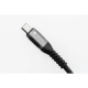 FORCELL F-ENERGY Câble nylon tressé USB-C vers Lightning 3A 27W 1,2m
