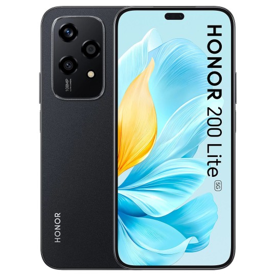 HONOR 200 Lite 5G 8Go/256Go Noir - Neuf