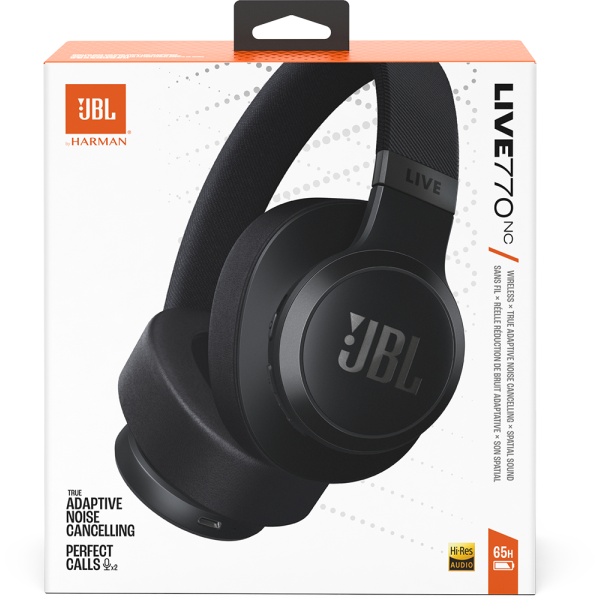 JBL Casque Bluetooth® Live 770NC ANC avec Micro Supra-auriculaire