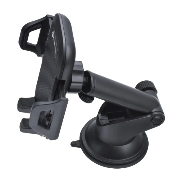 FORCELL Support de téléphone en carbone pour voiture pare-brise avec bras réglable