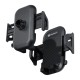 FORCELL Support de téléphone en carbone pour voiture pare-brise avec bras réglable