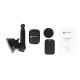 FORCELL Support de téléphone magnétique en carbone pour pare-brise / tableau de bord