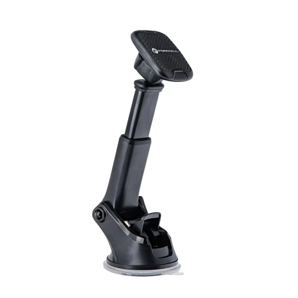 FORCELL Support de téléphone magnétique en carbone pour pare-brise / tableau de bord