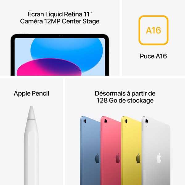 APPLE iPad 11ème génération (2025) Puce A16 - Neuf