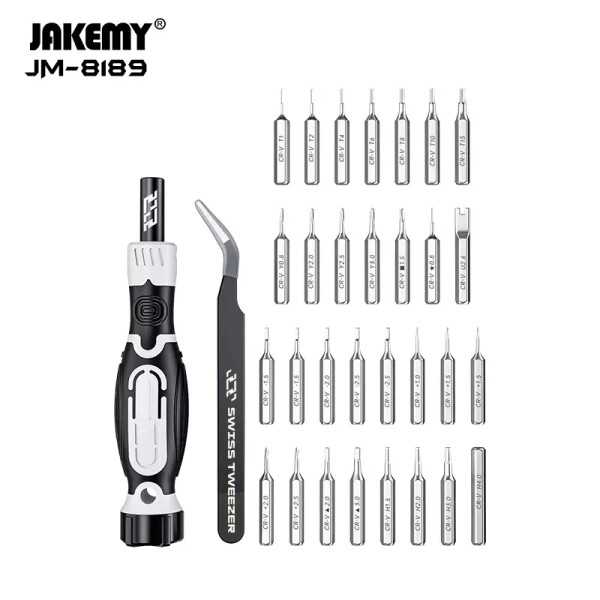 JAKEMY JM-8189A Kit Tournevis (32 en 1)