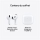 APPLE écouteurs AirPods Lightning (4ᵉ gen) avec réduction active du bruit - Neuf