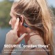SHOKZ CASQUE BT CONDUCTION OSSEUSE OPENRUN CHARGEUR USB-C NOIR