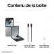 Contenu de la boîte du SAMSUNG Galaxy Z Flip 6 Gris - Neuf