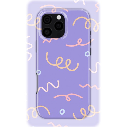 Confetti Party | Coque de téléphone 3D 2en1 Ultra-résistante