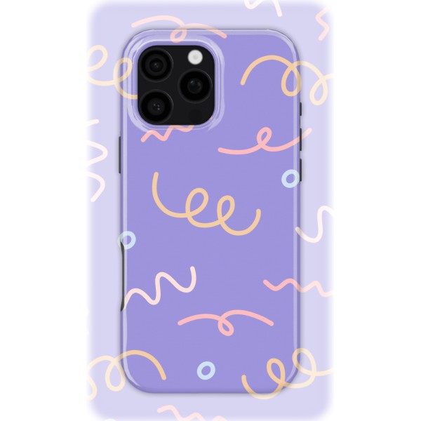 Confetti Party | Coque de téléphone 3D 2en1 Ultra-résistante