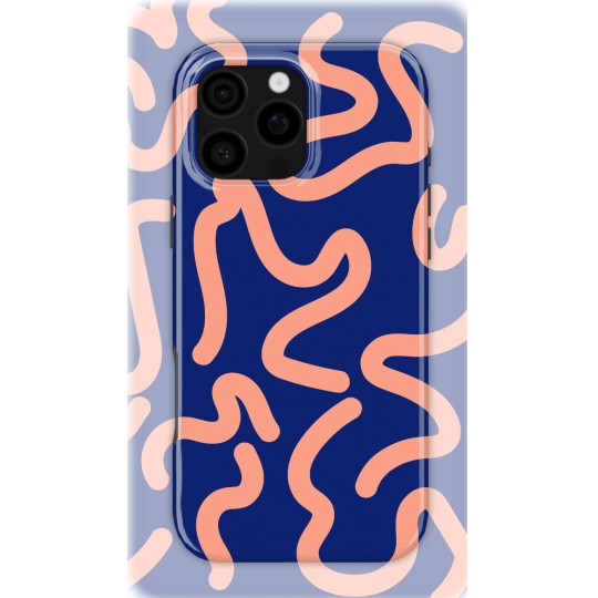 Coral Currents | Coque de téléphone 3D 2en1 Ultra-résistante