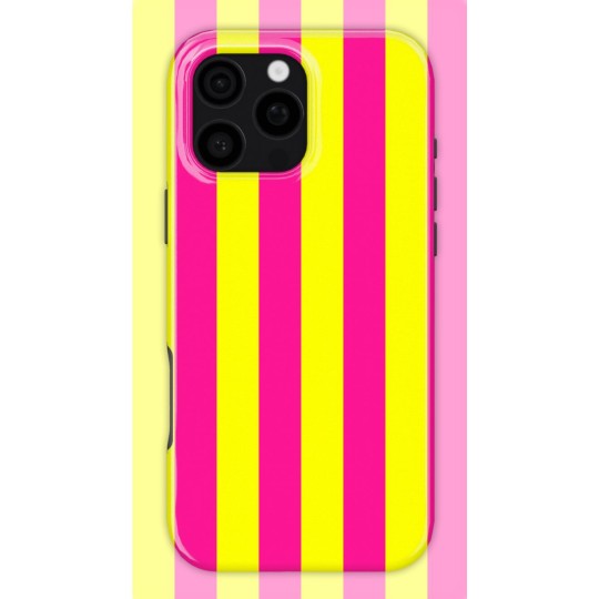 Circus Stripes Case | Coque de téléphone 3D 2en1 Ultra-résistante