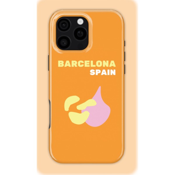 Barcelona Case | Coque de téléphone 3D 2en1 Ultra-résistante