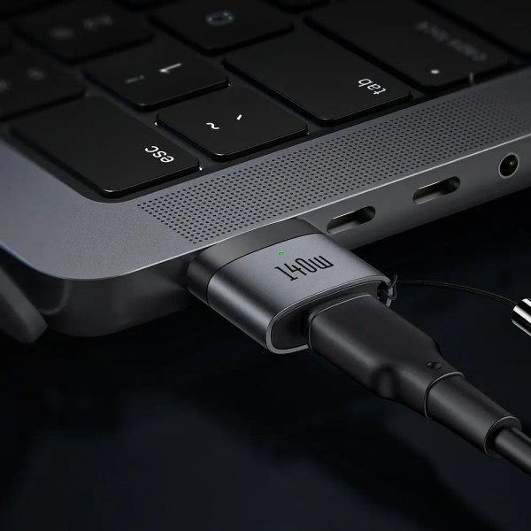 MCDODO Adaptateur OT-6850 Type-C vers Magsafe 3 140W Gris