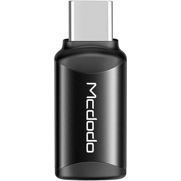 MCDODO Adaptateur OTG Mcdodo OT-7700 Lightning Femelle vers Type-C Noir