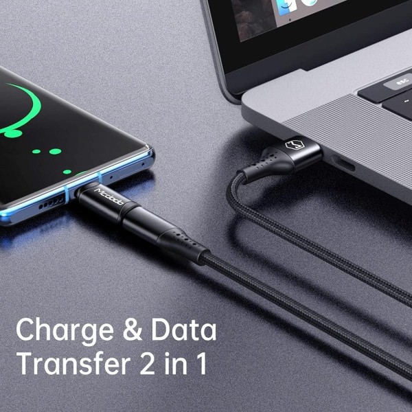 MCDODO Adaptateur OTG Mcdodo OT-7700 Lightning Femelle vers Type-C Noir