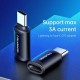 MCDODO Adaptateur OTG Mcdodo OT-7700 Lightning Femelle vers Type-C Noir