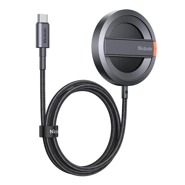 MCDODO Chargeur à Induction CH-5500 15W pour iPhone (avec Support Pliable) Noir