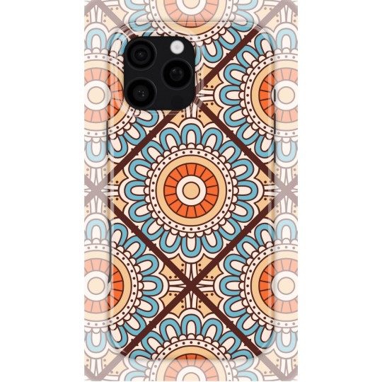 Mandala Collection | Coque de téléphone 3D 2en1 Ultra-résistante