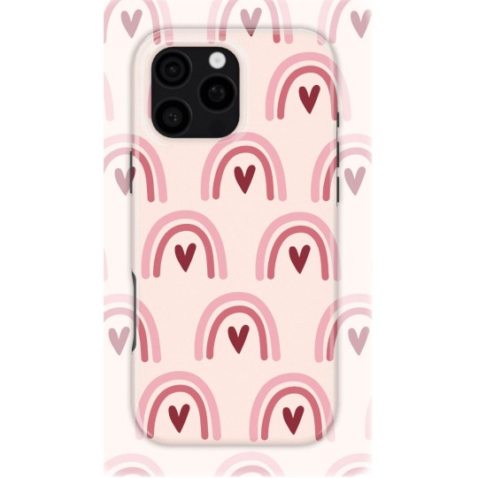 Rainbow of Love | Coque de téléphone 3D 2en1 Ultra-résistante
