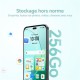 HONOR 400 Lite 8Go/256Go Noir - Neuf