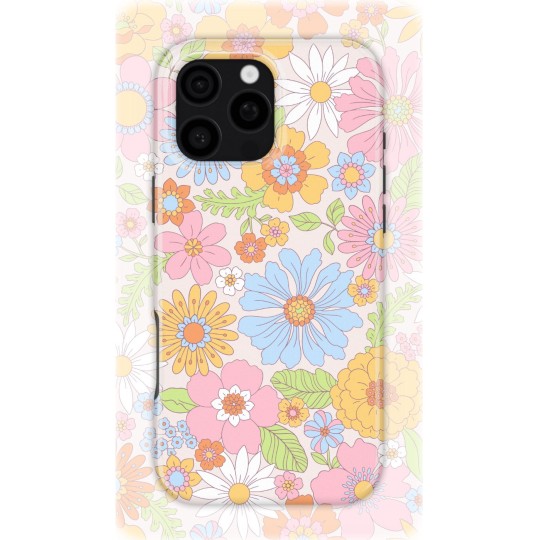 Floréal | Coque de téléphone 3D 2en1 Ultra-résistante