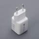FORCELL F-ENERGY Mini chargeur blanc compacte GaN3 35W USB-C USB-A