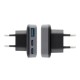 FORCELL F-ENERGY Chargeur mural ultra-fin 65W 2x USB-C USB-A