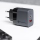 FORCELL F-ENERGY Chargeur super rapide GaN3 2.0 45W USB-C USB-A