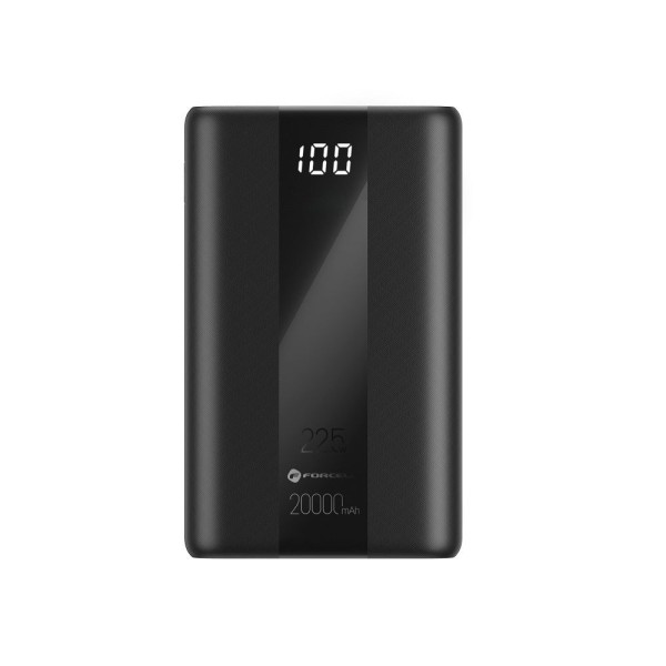 FORCELL F-ENERGY Batterie externe avec câble USB-C vers USB-A 20 000mAh 22.5W
