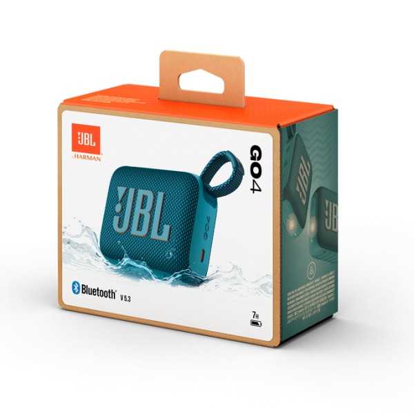JBL Go 4 bleue Enceinte Bluetooth Waterproof