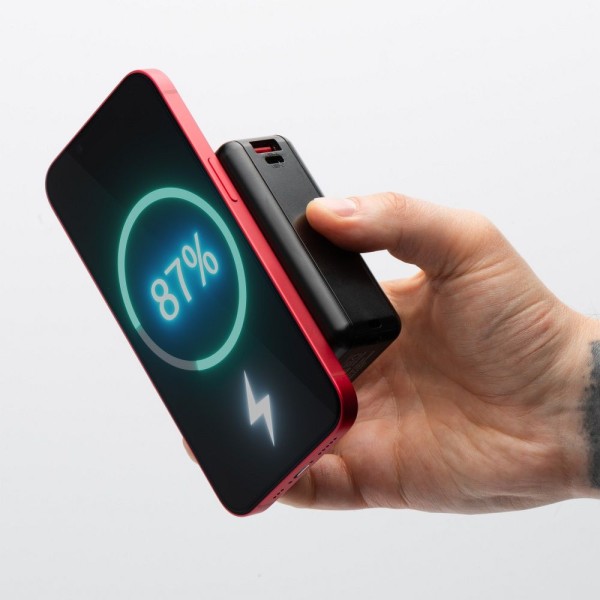 FORCELL F-ENERGY Chargeur multifonction 6-en-1 USB-A + USB-C 45W + Batterie externe 15 000mAh + MagSafe & Apple Watch