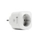 FORCELL F-ENERGY Prise intelligente 230V avec Wifi, programmateur, contrôle vocal, compatible Tuya/Alexa