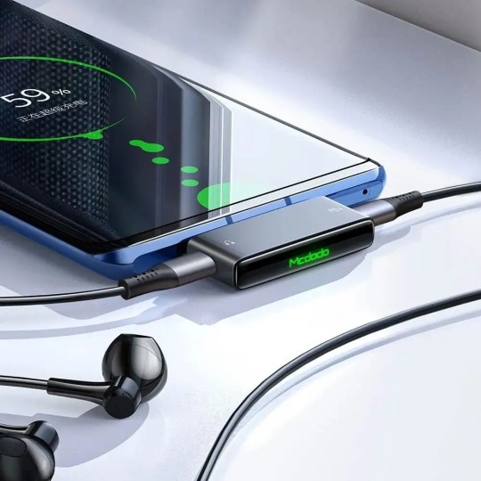 Adaptateur Convertisseur USB-C vers 2x USB-C pour Charge & Audio 60W