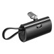 FORCELL F-ENERGY Batterie externe avec câble et connecteur USB-C intégré 5 000mAh 20W