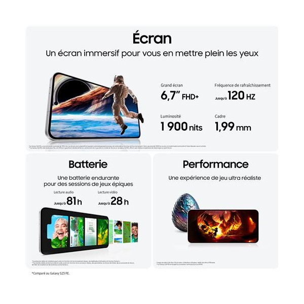 SAMSUNG Galaxy S24 FE 5G - Neuf