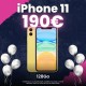 iPhone 11 128Go 190€ - Offre 9 ans Macavenue