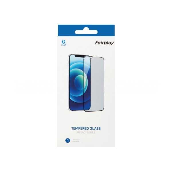 FAIRPLAY PRIVACY Verre trempé privé / Protection écran anti-espion iPhone
