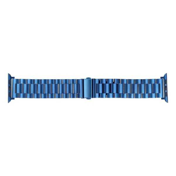 Bracelet APPLE Watch à Maillons Bleu en acier inoxydable