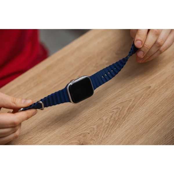 Mise en situation Bracelet APPLE Watch Océan en silicone