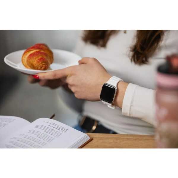 Mise en situation Bracelet APPLE Watch Océan en silicone
