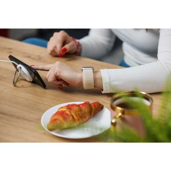 Mise en situation Bracelet APPLE Watch Boucle Alpine en fibre de polyester