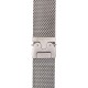 Bracelet APPLE Watch Milanais Argent avec fermoir en acier