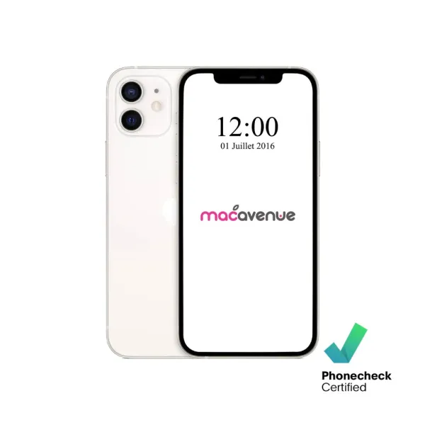 APPLE iPhone 12 Blanc - Occasion