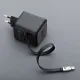 FORCELL F-Energy Chargeur mural 70W USB-C + USB-A avec câble USB-C intégré
